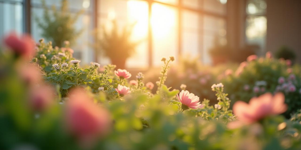 Floral workshop background